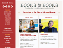 Tablet Screenshot of booksandbooks.com